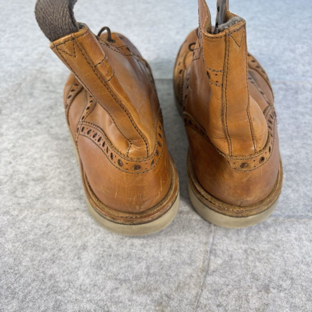 5068 02V - Mens UK 9.5 G US 10.5 Grenson Soft Leather Lace Up Boots Lightweight - Picture 6 of 14